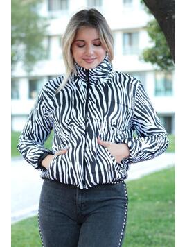 Geaca Dama PrintAsha Zebra II